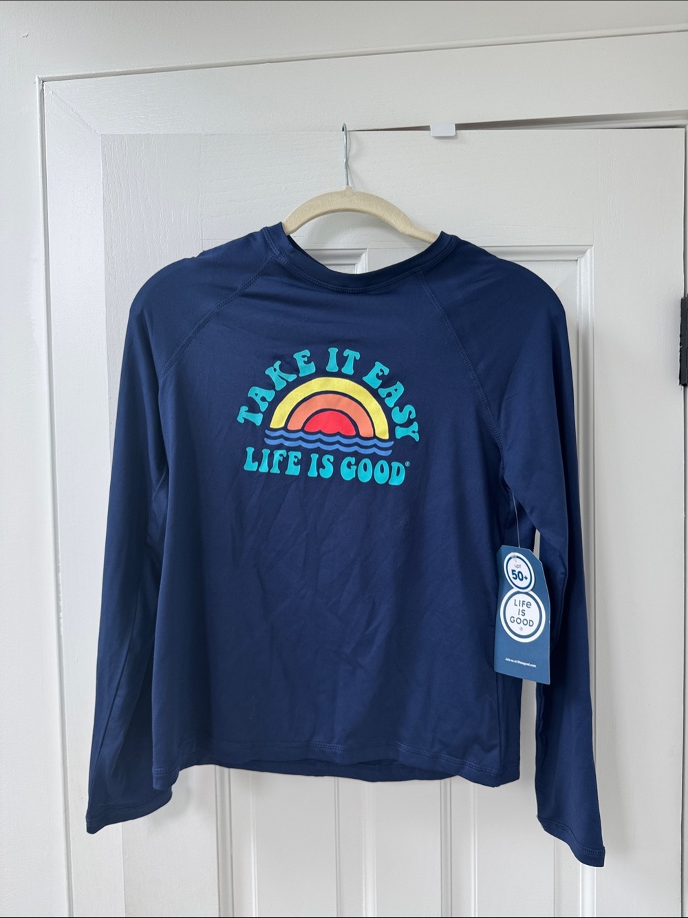 Kids Life Is Good long sleeve rashguard